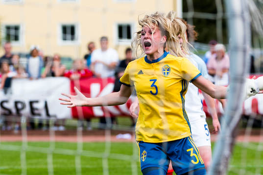 Sveriges Emelie Andersson deppar