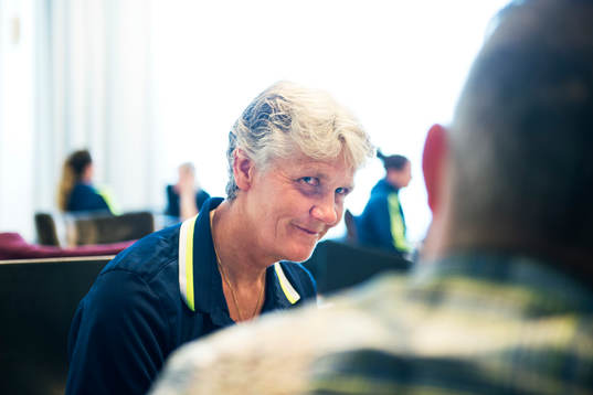 Förbundskapten Pia Sundhage