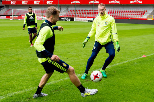 Målvakt Pontus Dahlberg