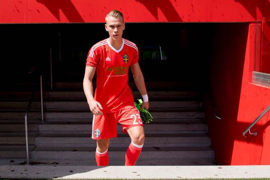 Målvakt Pontus Dahlberg