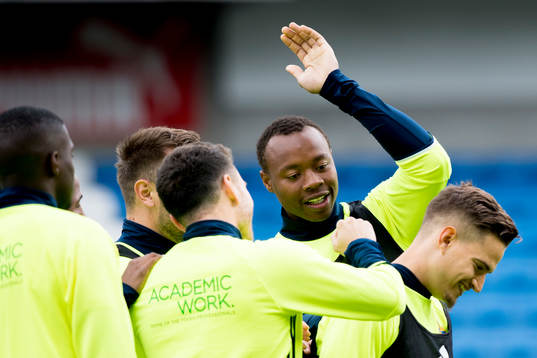 Carlos Strandberg och Amin Affane