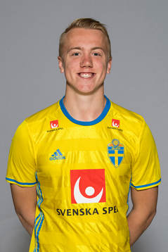 Isac Lidberg i P19 landslaget