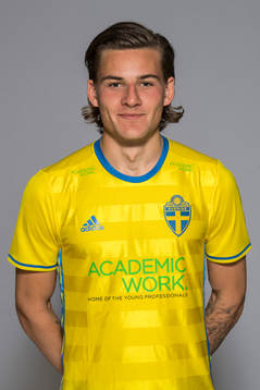 William Kurtovic i u21 landslaget