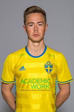 Joel Andersson i u21 landslaget