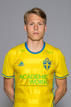 Jonathan Augustinsson i u21 landslaget