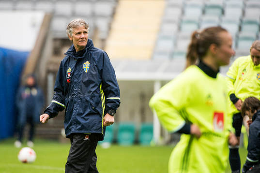 Förbundskapten Pia Sundhage