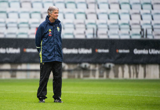 Förbundskapten Pia Sundhage