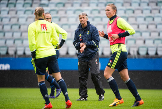 Förbundskapten Pia Sundhage
