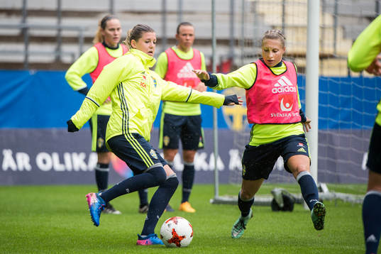Olivia Schough och Fanny Andersson
