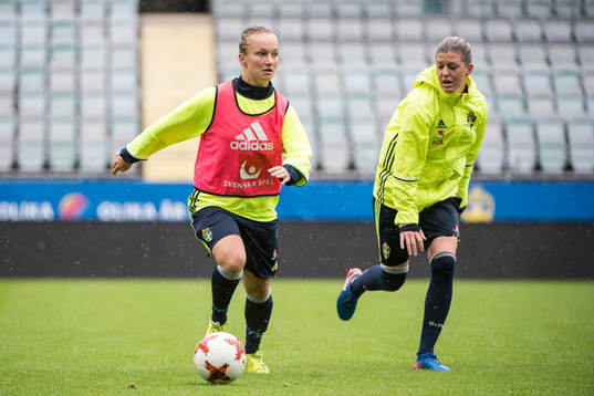 Tove Almqvist och Olivia Schough