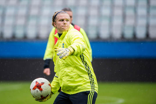Målvakt Emelie Lundberg
