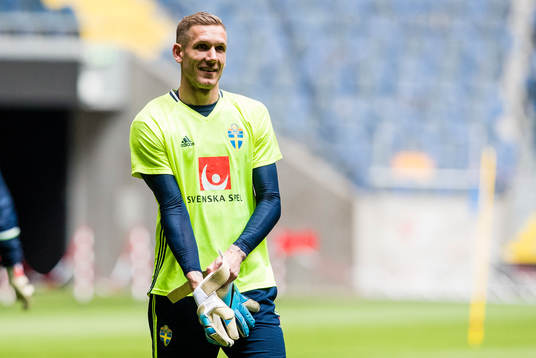 Sveriges målvakt Robin Olsen
