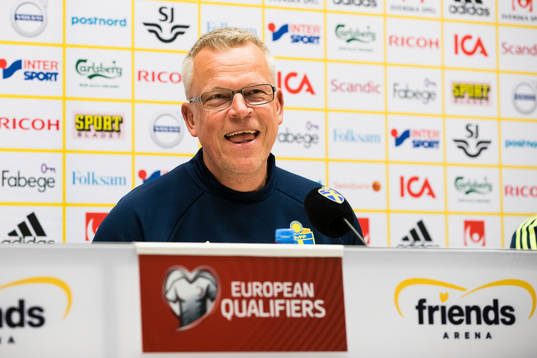 Sveriges förbundskapten Janne Andersson