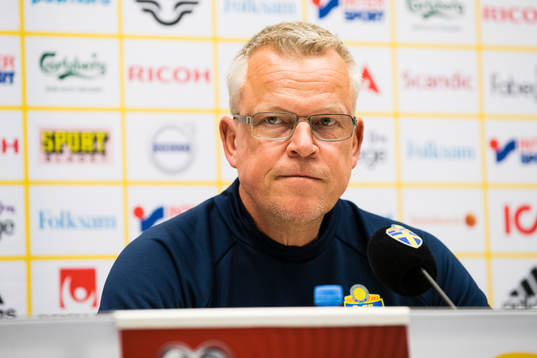 Sveriges förbundskapten Janne Andersson