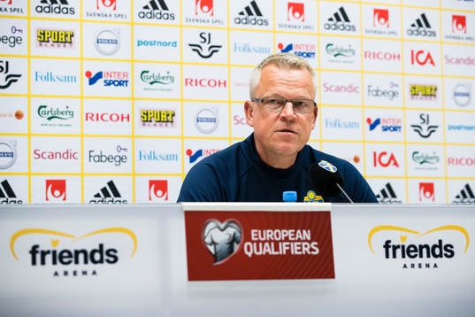 Sveriges förbundskapten Janne Andersson