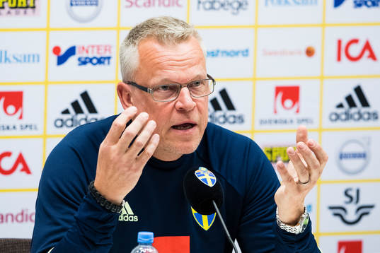 Sveriges förbundskapten Janne Andersson