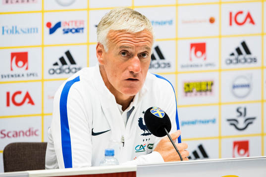 Frankrikes förbundskapten Didier Deschamps