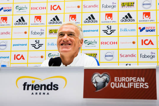 Frankrikes förbundskapten Didier Deschamps