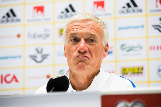 Frankrikes förbundskapten Didier Deschamps