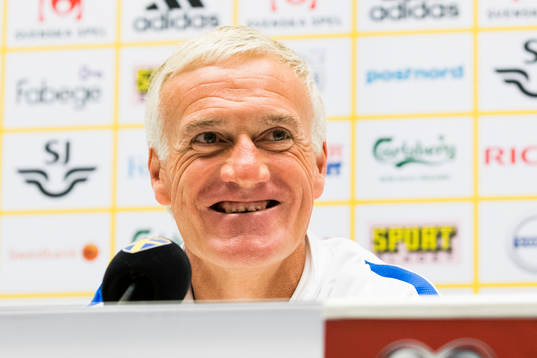 Frankrikes förbundskapten Didier Deschamps