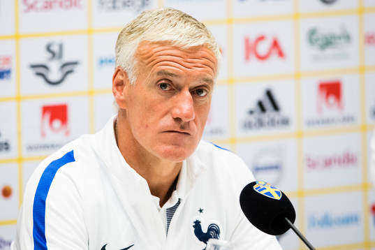 Frankrikes förbundskapten Didier Deschamps