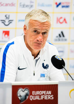 Frankrikes förbundskapten Didier Deschamps