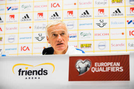 Frankrikes förbundskapten Didier Deschamps