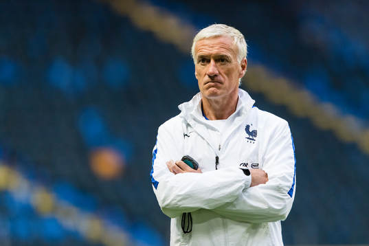 Frankrikes förbundskapten Didier Deschamps