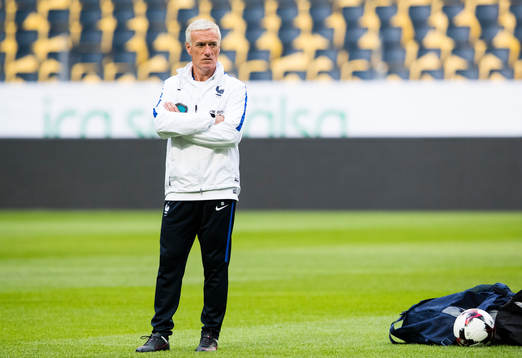 Frankrikes förbundskapten Didier Deschamps