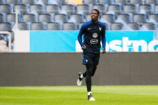 Frankrikes Paul Pogba