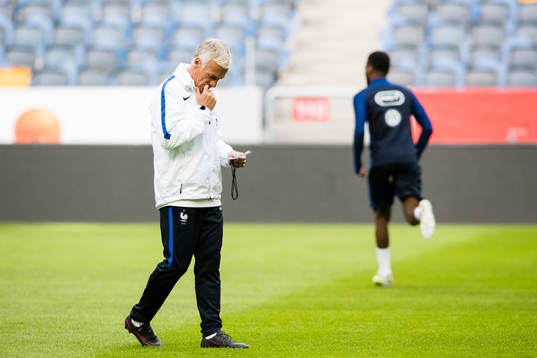 Frankrikes förbundskapten Didier Deschamps
