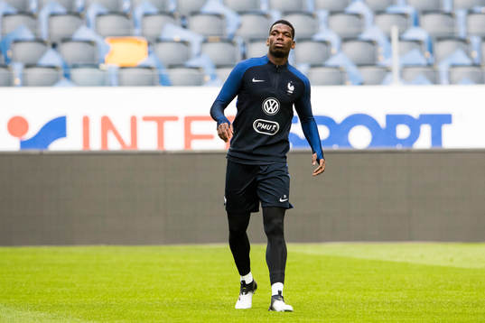 Frankrikes Paul Pogba