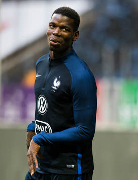 Frankrikes Paul Pogba