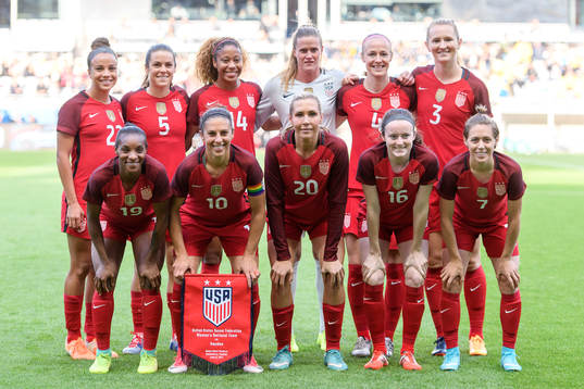 s startelva, Mallory Pugh, Kelly O’Hara, Casey Short,