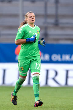 Sveriges målvakt Hilda Carlén