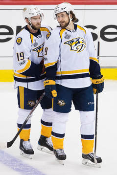 Nashvilles Calle Järnkrok och Filip Forsberg