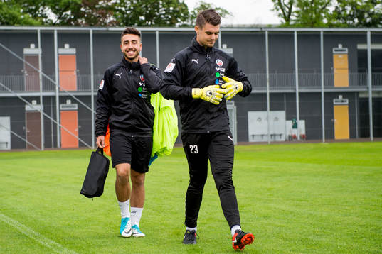 Moustafa Zeidan och Jesper Birikfeldt