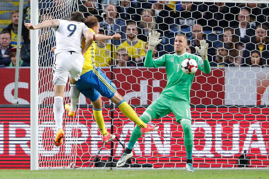 Sveriges målvakt Robin Olsen