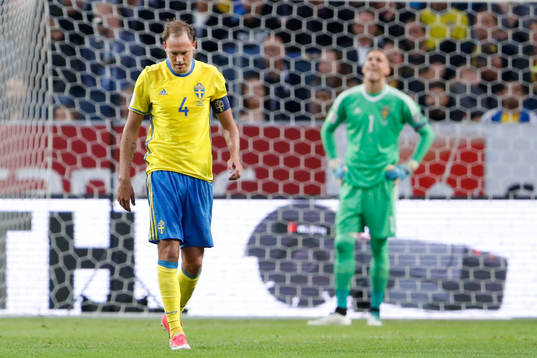 Sveriges Andreas Granqvist deppar