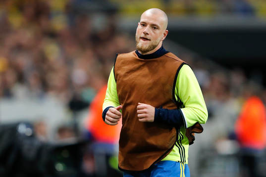 Sveriges John Guidetti värmer upp