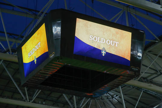 Friends Arena är utsåld
