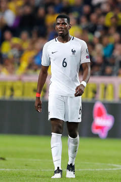Frankrikes Paul Pogba
