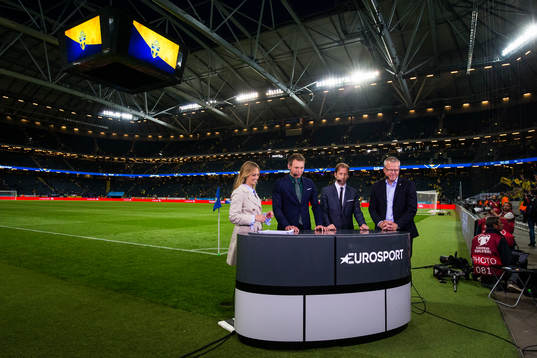 Karin Frick, Kim Källström, Simon Bank och Sveriges