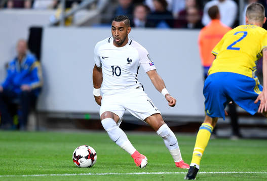 Frankrikes Dimitri Payet