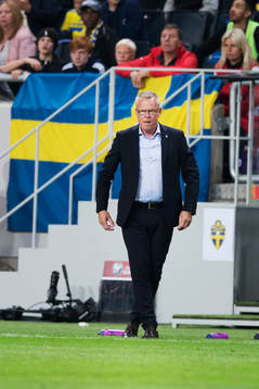 Sveriges förbundskapten Janne Andersson