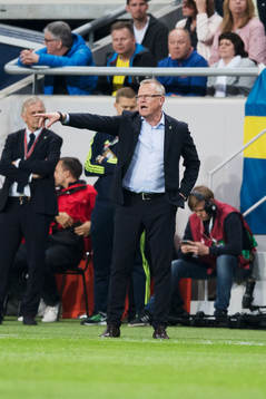 Sveriges förbundskapten Janne Andersson