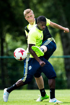 Joakim Nilsson och Isak Ssewankambo