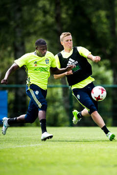 Joakim Nilsson och Isak Ssewankambo