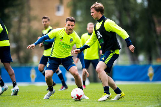 Kerim Mrabti och Simon Tibbling