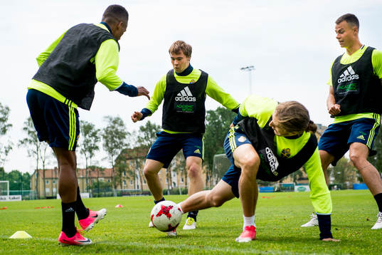 Niclas Eliasson, Simon Tibbling, Pawel Cibicki och Melker